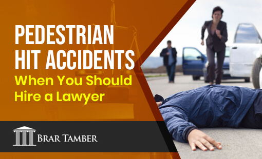 Pedestrian Hit Accidents: When You Should Hire a Lawyer