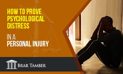 How to Prove Psychological Distress in a Personal Injury