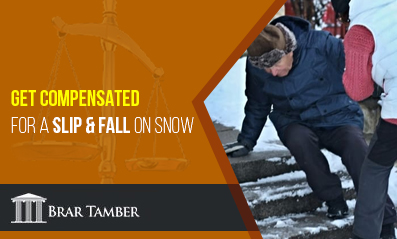Steps to Get Compensated for a Slip & Fall on Snow